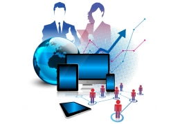 懷舊復(fù)古公辦用品信息圖表模板下載指南